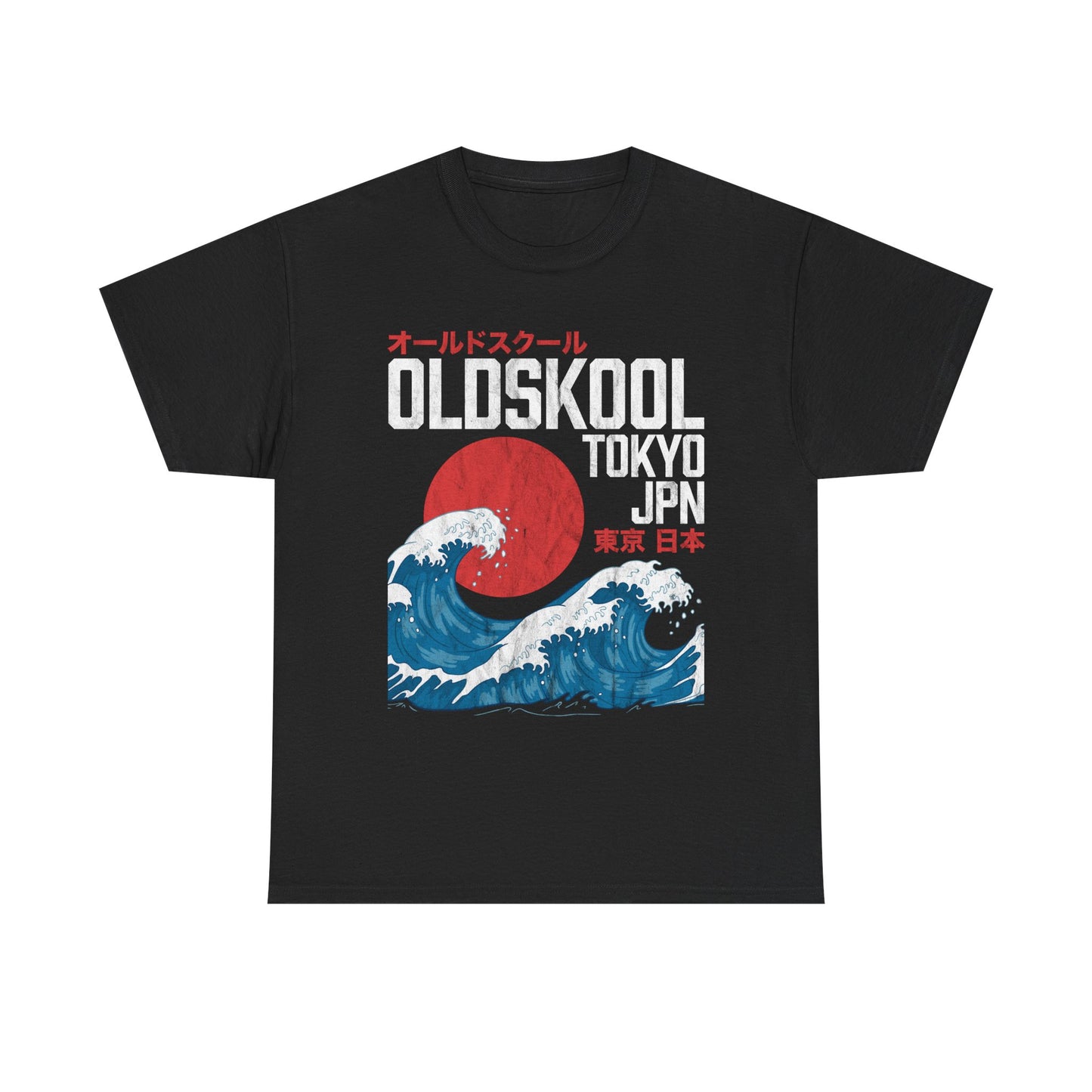Old Skool Retro Tokyo Japan Tee