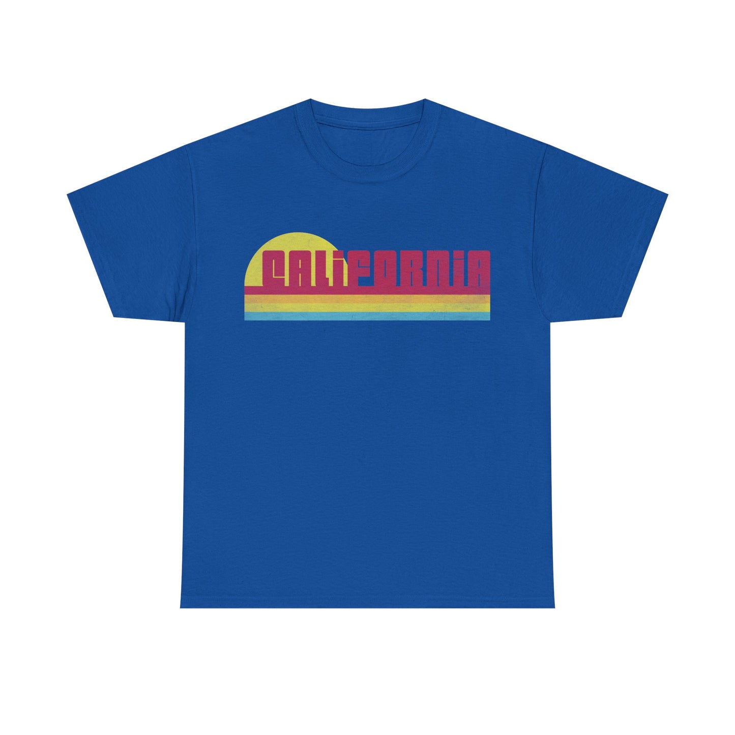 Retro California Sunset Tee