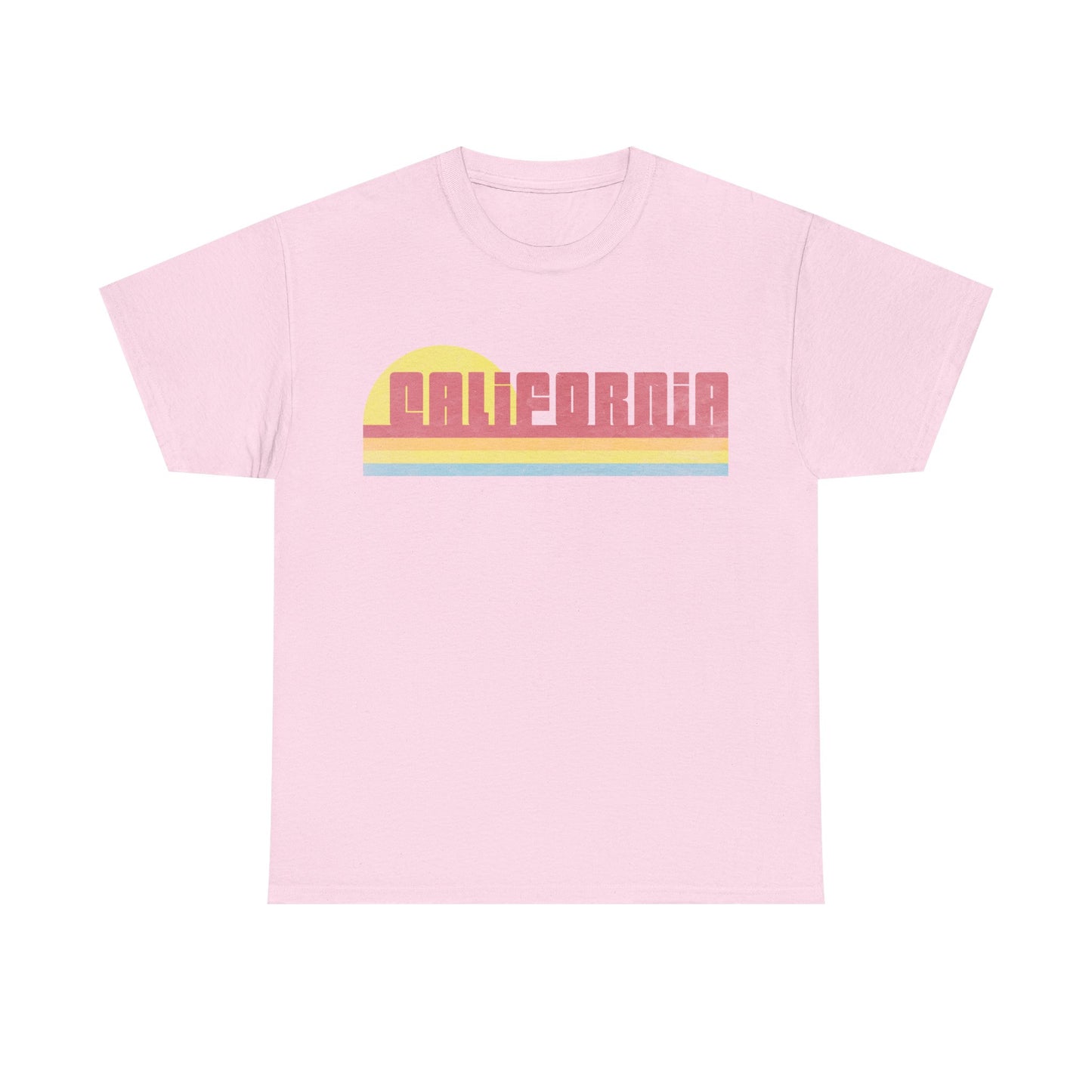 Retro California Sunset Tee