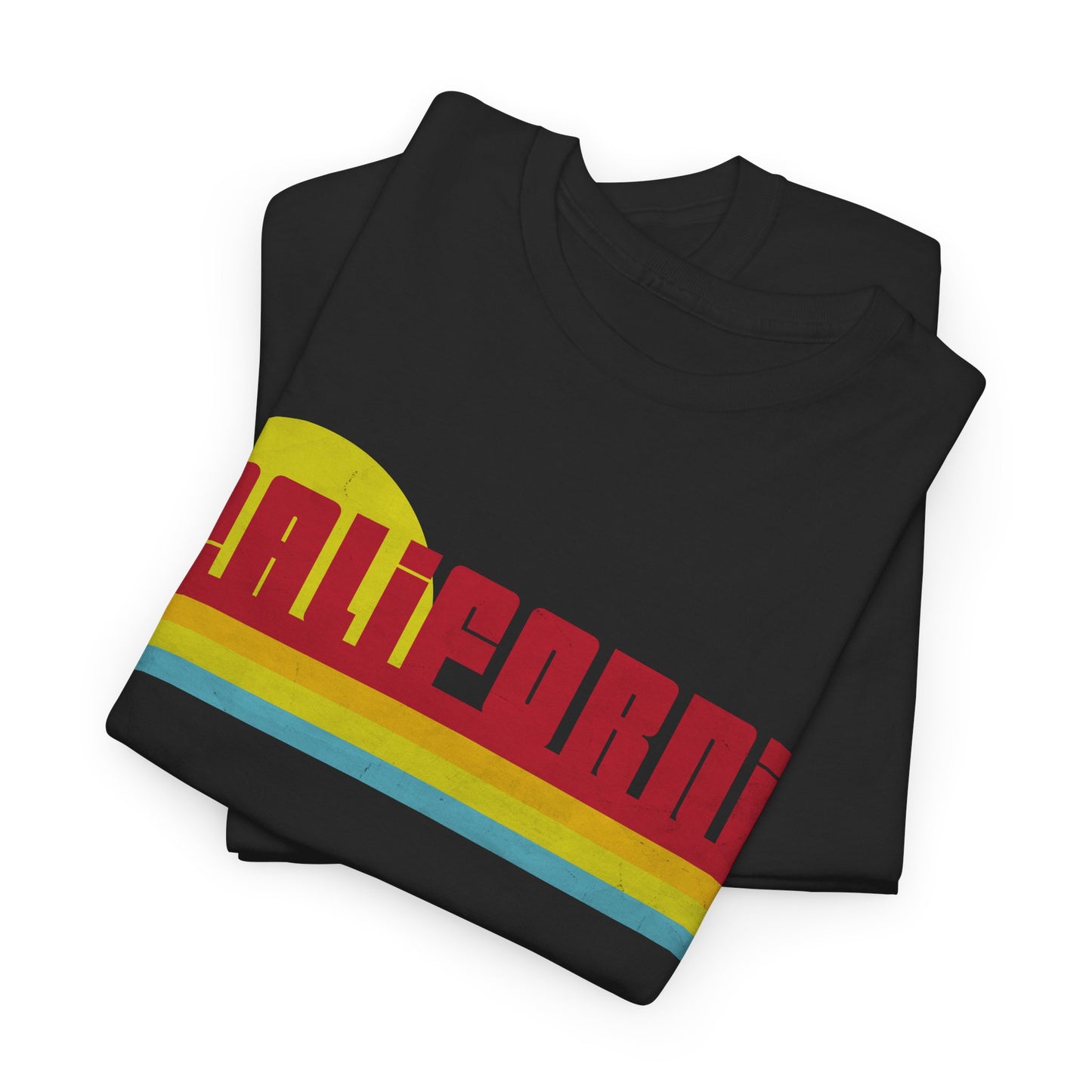 Retro California Sunset Tee