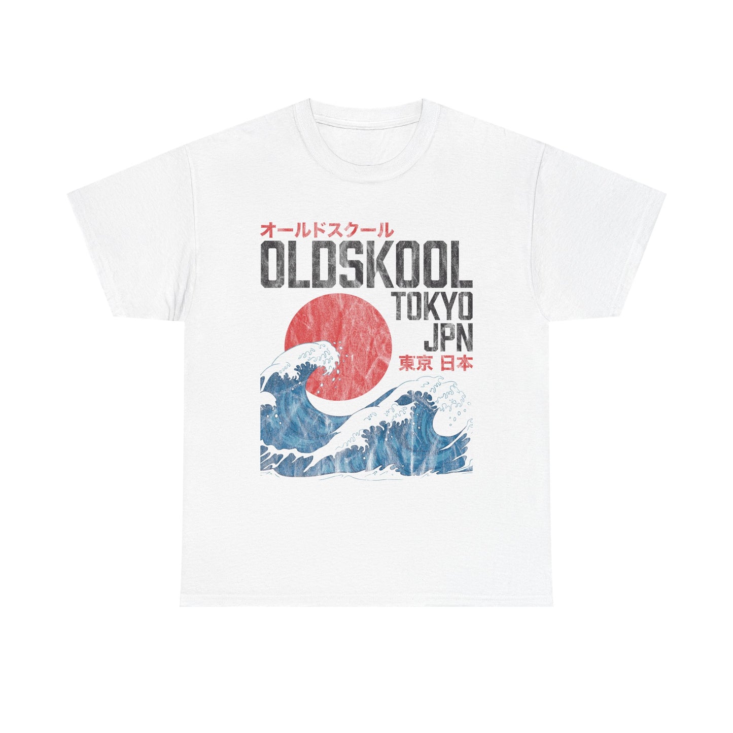 Old Skool Retro Tokyo Japan Tee