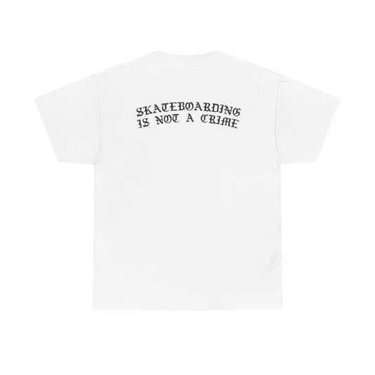 Skateboarding Is Not A Crime Tee