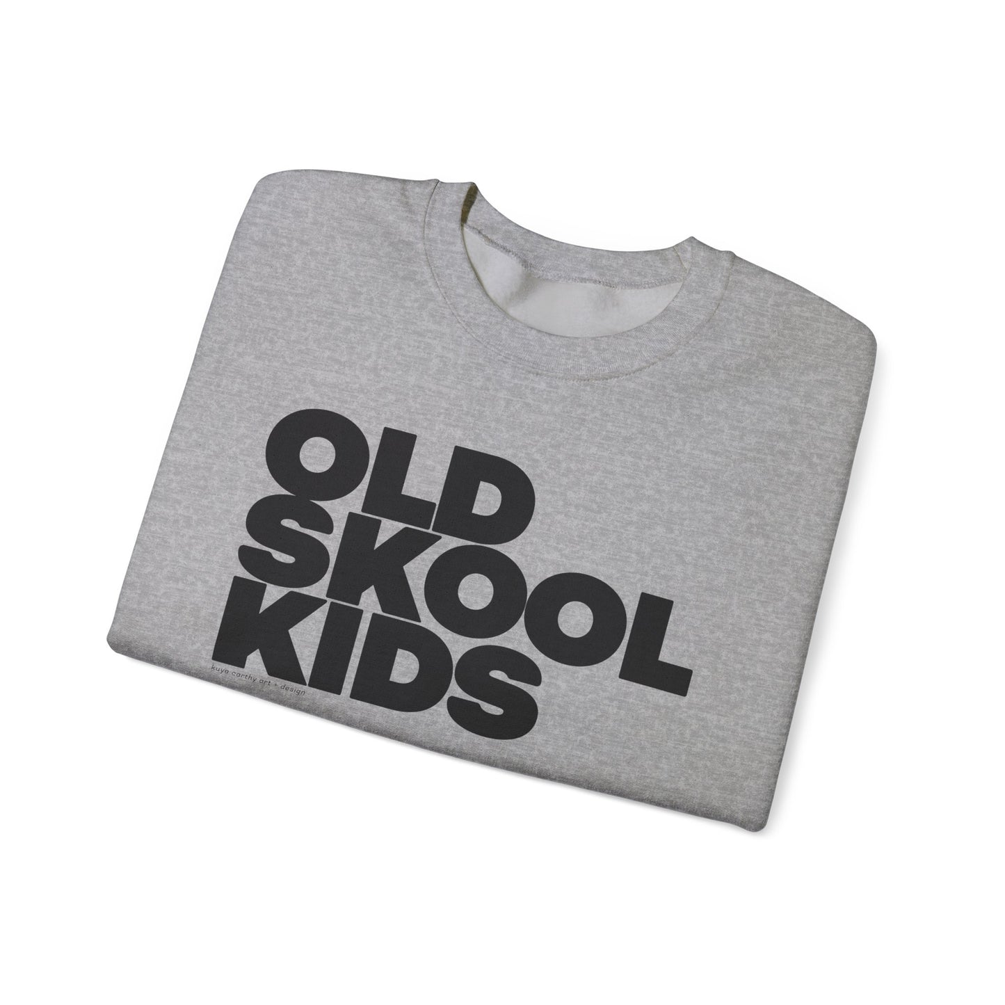 Old Skool Kids Bold Stacked Sweatshirt